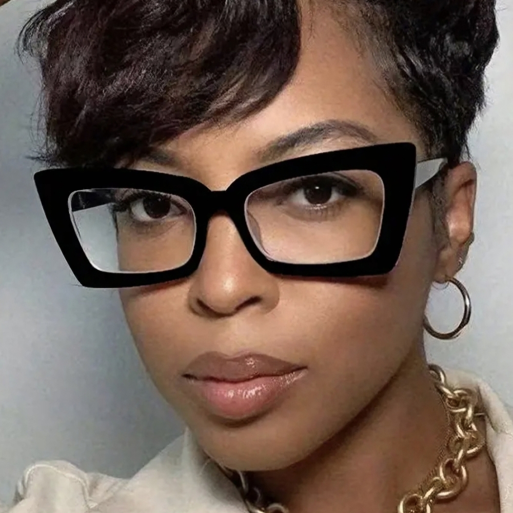NEW Black Fashion Glasses